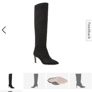 Women’s knee high wide calf boot